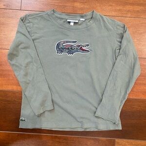 Lacoste - Boys Long Sleeve Tee - Size 5